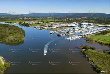 Low Level over the Coomera River 2003 QLD Aerial Photography