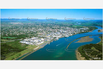 Aerial Photo Mackay CBD QLD Aerial Photography