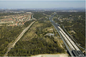 Arundel Gold Coast - Circa 2003 QLD Aerial Photography