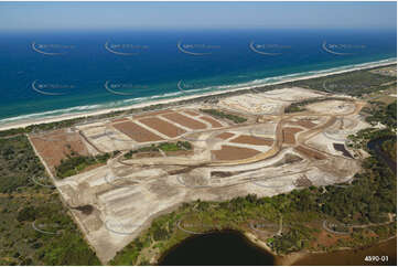 Salt Village Construction Kingscliff NSW - Circa 2003 NSW Aerial Photography