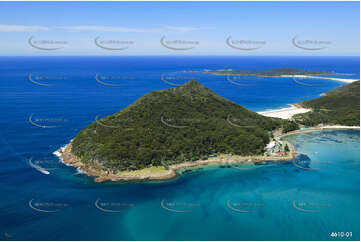 Aerial Photo Shoal Bay NSW Aerial Photography