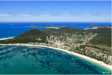 Aerial Photo Shoal Bay NSW Aerial Photography