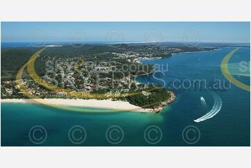 Aerial Photo Nelson Bay NSW Aerial Photography