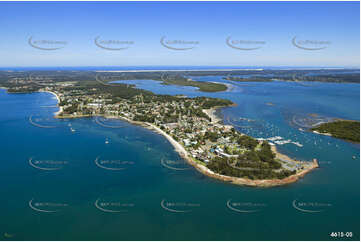 Aerial Photo Soldiers Point NSW Aerial Photography