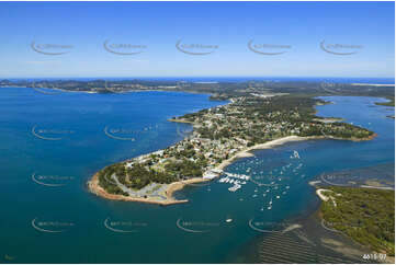 Aerial Photo Soldiers Point NSW Aerial Photography