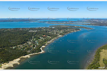 Aerial Photo Lemon Tree Passage NSW Aerial Photography