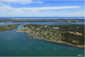 Aerial Photo Lemon Tree Passage NSW Aerial Photography