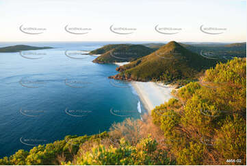 Looking from Tomaree Headland NSW Aerial Photography