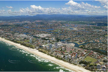 Broadbeach Gold Coast - Circa 2003 QLD Aerial Photography