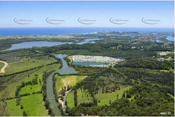 Aerial Photo Tweed Heads West NSW Aerial Photography