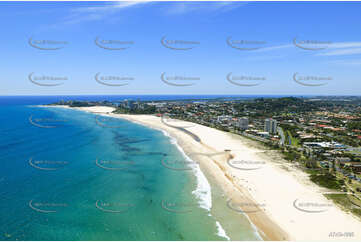 Aerial Photo Kirra QLD Aerial Photography