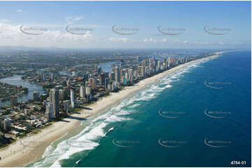 Surfers Paradise Gold Coast - Circa 2003 QLD Aerial Photography