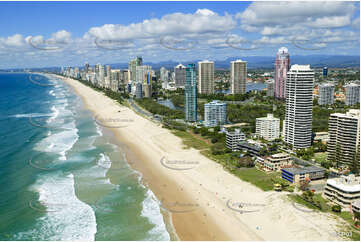 Aerial Photo Main Beach QLD Aerial Photography