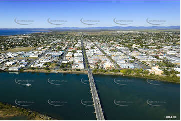 Aerial Photo Mackay CBD QLD Aerial Photography