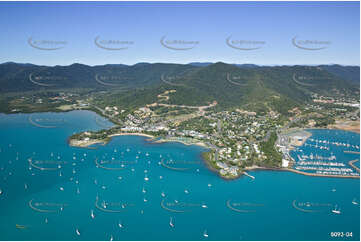 Aerial Photo Airlie Beach QLD Aerial Photography