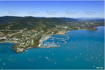 Aerial Photo Airlie Beach QLD Aerial Photography