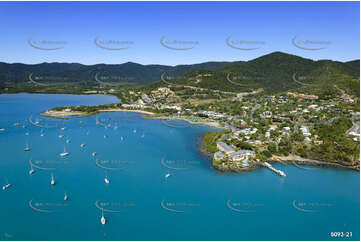 Aerial Photo Airlie Beach QLD Aerial Photography