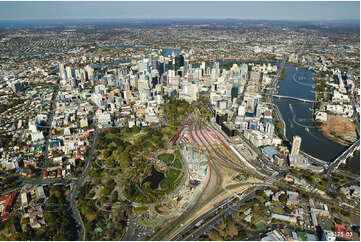 The City of Brisbane QLD - Circa 2004 QLD Aerial Photography