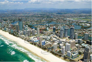 Surfers Paradise Gold Coast - Circa 2004 QLD Aerial Photography