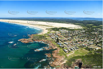 Aerial Photo Anna Bay NSW Aerial Photography