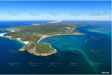 Aerial Photo Shoal Bay NSW Aerial Photography