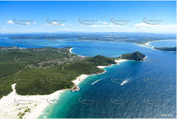 Aerial Photo Shoal Bay NSW Aerial Photography