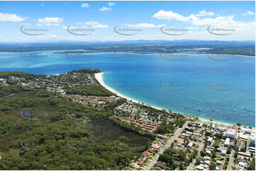 Aerial Photo Shoal Bay NSW Aerial Photography