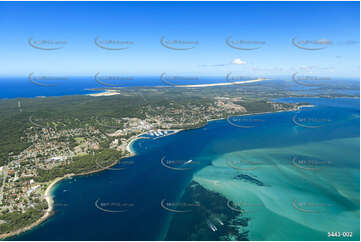 Aerial Photo Nelson Bay NSW Aerial Photography