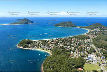 Aerial Photo Nelson Bay NSW Aerial Photography