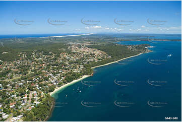 Aerial Photo Nelson Bay NSW Aerial Photography