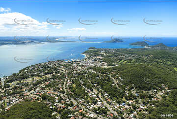 Aerial Photo Nelson Bay NSW Aerial Photography