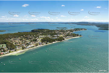 Aerial Photo Soldiers Point NSW Aerial Photography