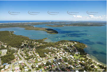 Aerial Photo Soldiers Point NSW Aerial Photography