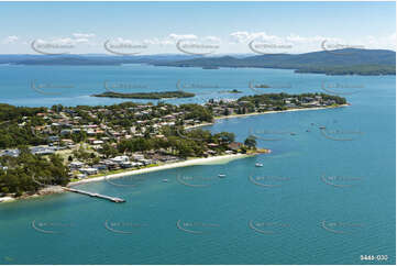 Aerial Photo Soldiers Point NSW Aerial Photography