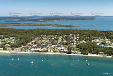 Aerial Photo Soldiers Point NSW Aerial Photography