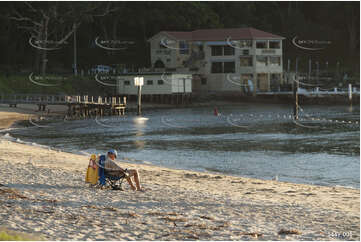 Relax at Little Nelson Bay NSW Aerial Photography