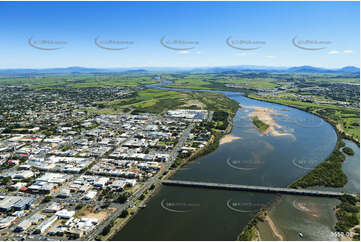 Aerial Photo Mackay CBD QLD Aerial Photography