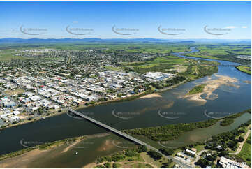 Aerial Photo Mackay CBD QLD Aerial Photography