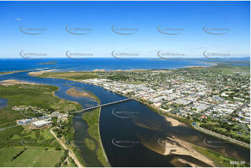 Aerial Photo Mackay CBD QLD Aerial Photography