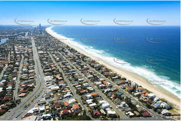 Aerial Photo Mermaid Beach QLD Aerial Photography