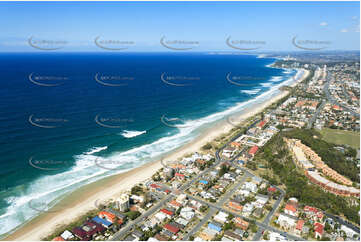 Aerial Photo Mermaid Beach QLD Aerial Photography