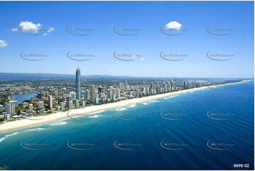 Aerial Photo Surfers Paradise QLD Aerial Photography