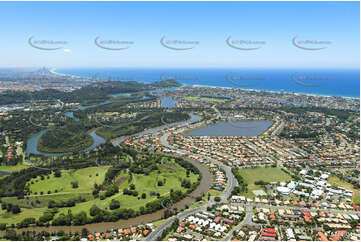 Aerial Photo Elanora QLD Aerial Photography