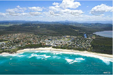 Aerial Photo Cabarita Beach / Bogangar NSW Aerial Photography