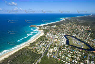 Aerial Photo Cabarita Beach / Bogangar NSW Aerial Photography