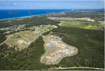 Aerial Photo Pottsville NSW Aerial Photography