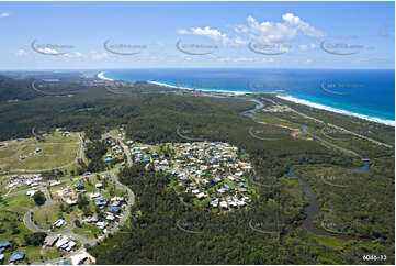 Aerial Photo Pottsville NSW Aerial Photography