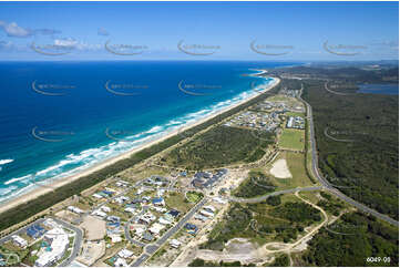 Aerial Photo Casuarina Beach NSW Aerial Photography