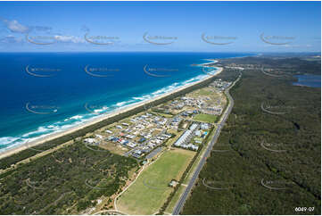 Aerial Photo Casuarina Beach NSW Aerial Photography