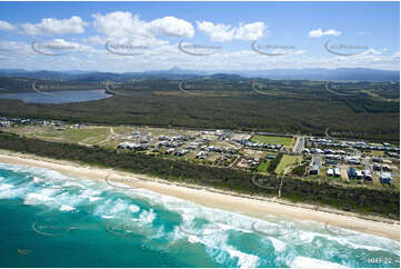 Aerial Photo Casuarina Beach NSW Aerial Photography